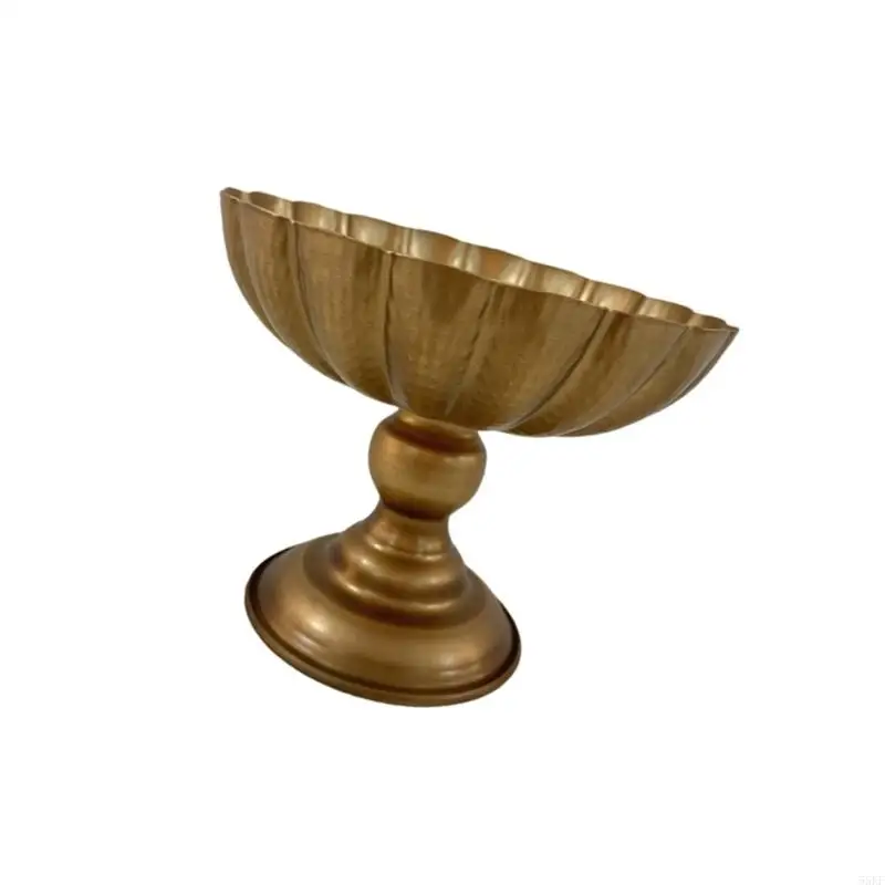 Traditional Tall Iron Plant Wedding Metal Urn Planter Vase For Potted herbage And Stylish Living Touches 55KF