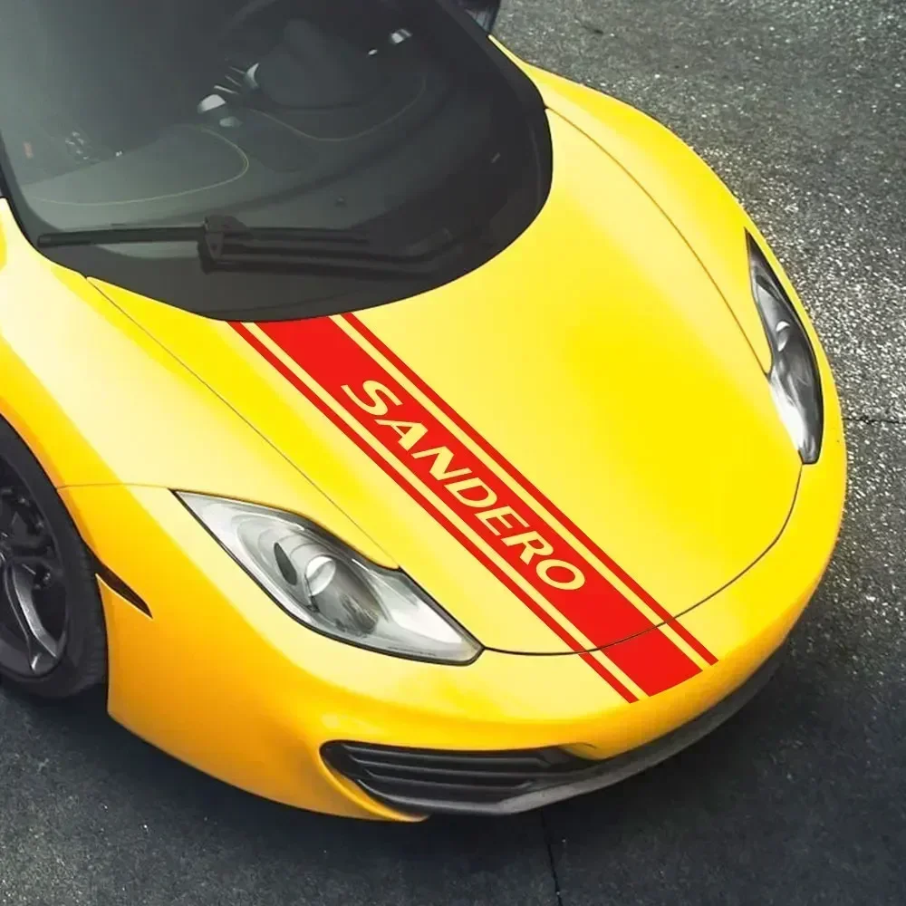 جديد شريط غطاء السيارة يغطي ملصق حائط من الفينيل رئيس ملصق مزخرفة ل داسيا داستر لودجي لوجان سانديرو اكسسوارات السيارات 130 سنتيمتر X 20 سنتيمتر #5