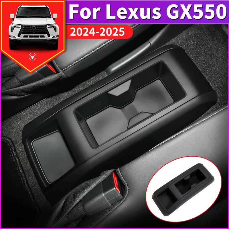 

For Lexus GX550 550h Second Row Middle of seat Cup pad 6-seater Silicone Protection pad Interior Accessories tools GX 2024-2025