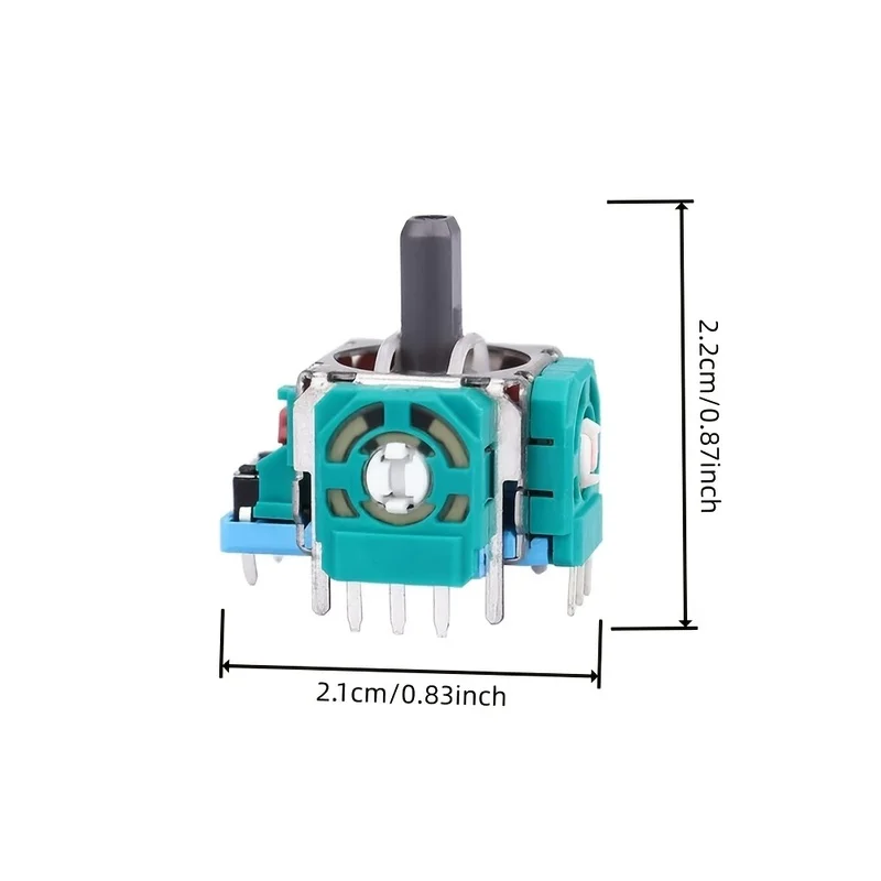 6Pieces Replacement3DJoystick simulation joystick sensor module Potentiometer ApplicablePS4/Xbox One S/XandPS5Handlerepairparts