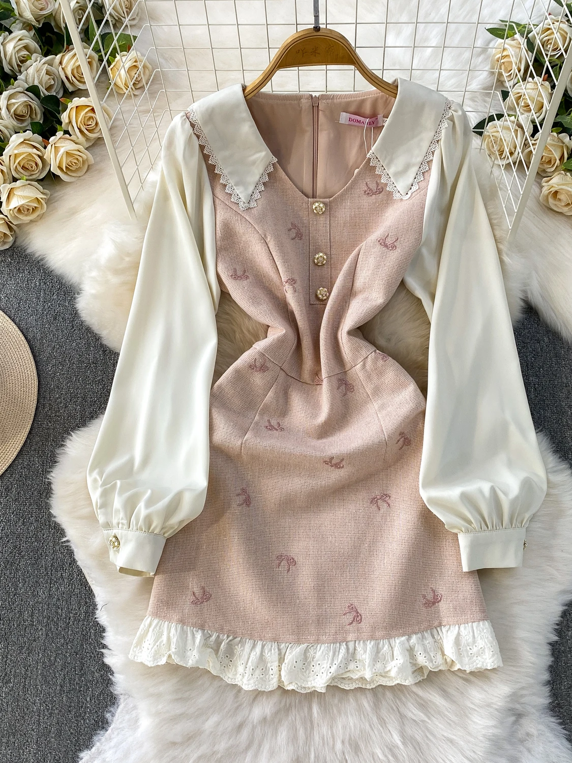 Women's Pink A-Line… - image