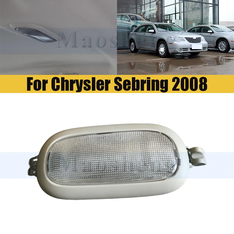 

Car Inside Roof Ceiling Lamp For Chrysler 2008 Sebring Dome Lights Styling Rear Interior Reading Light Accessories