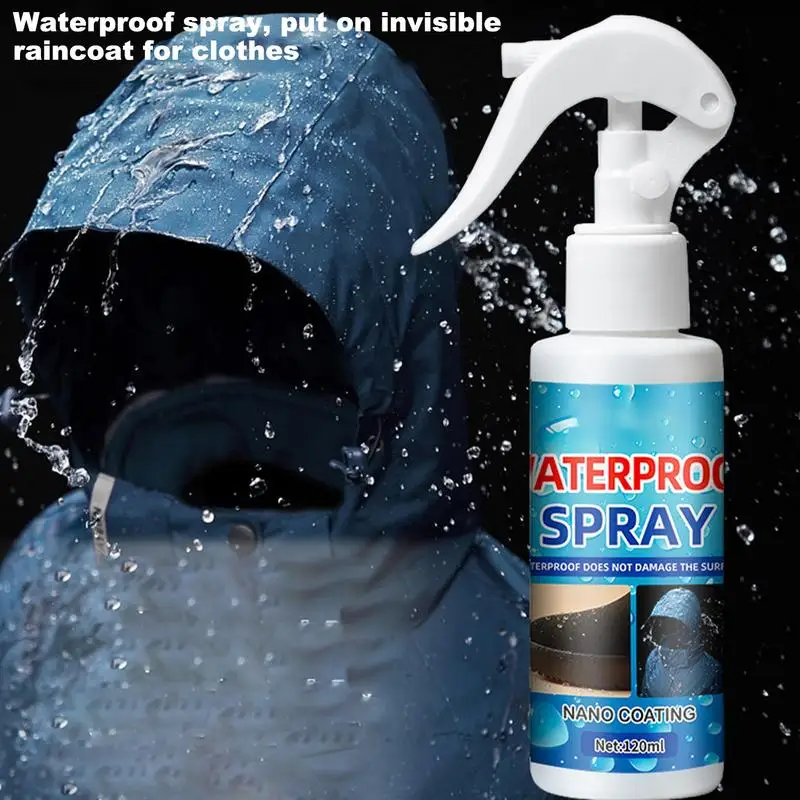 120ml Waterproof Spray For Shoes Long Lasting Nano Waterproof Spray Nano Protection For Snow Rainproof Shoe Protection Tools image 4