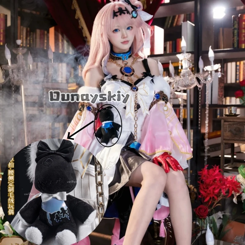 

LWW*11Wuthering Waves Danila Plush Doll Cosplay Accessories Set Including Ears Tail Gloves Perfect For Anime Game Fans Halloween