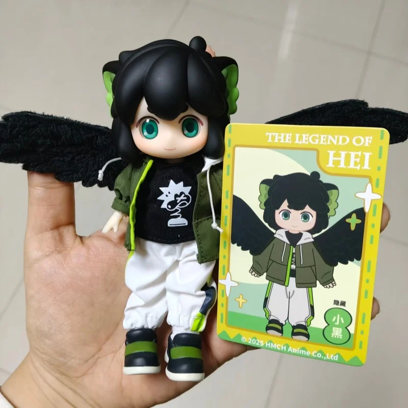 

Оригинальная фигурка The Legend Of Hei 12 Bjd Blind Box Kawaii, экшн-фигурка аниме, коллекционные куклы, модный загадочный подарок для детей, в наличии
