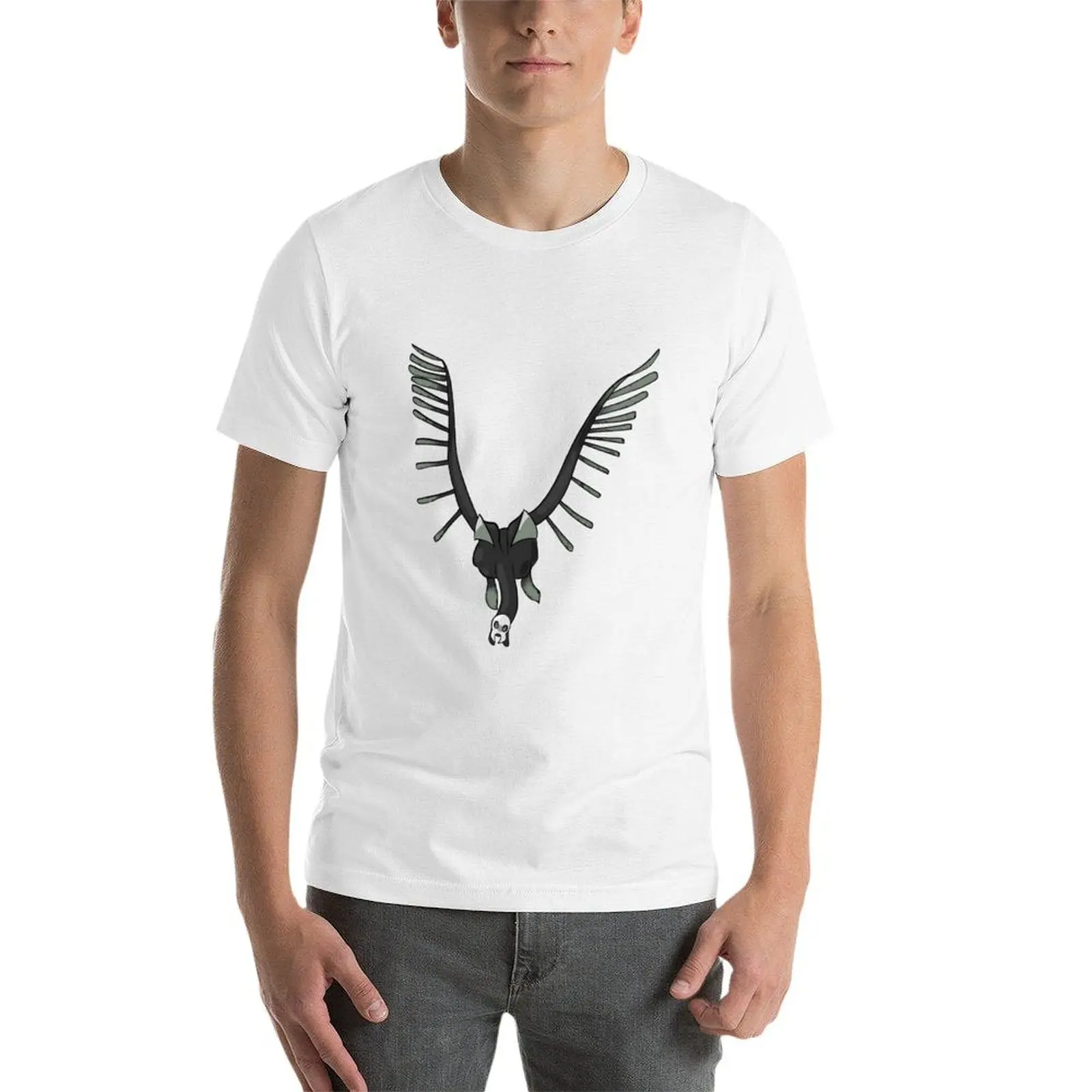 نسر العالم المطر-الأخضر تي شيرت الرجال تي شيرت القطن 100% تي شيرت شخصية رجل تي شيرت مصمم تي شيرت #4