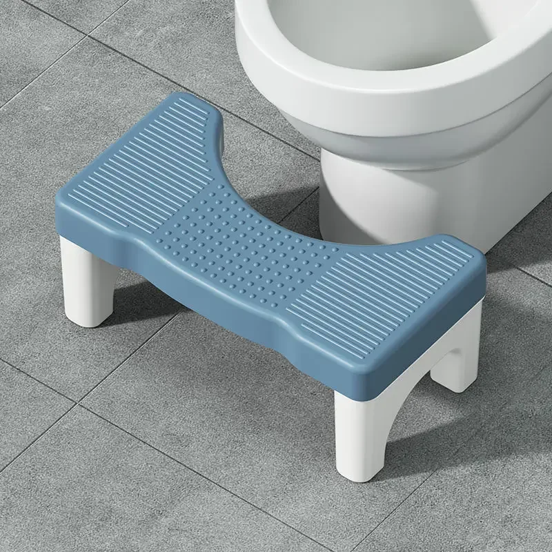 Toilet Stool Household Thickened Toilet Squatting Tool Adult Children's Cushion Footstool Sitting Stool Pregnant Foot PedalStool image 4