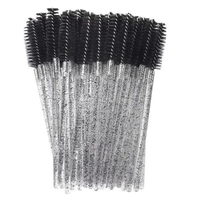 50/100/500/1000pcs Eyelash Brush Eyebrow Beauty Tools Eye Lash Extension Colorful Disposable Mascara Wands Eyelash Brush