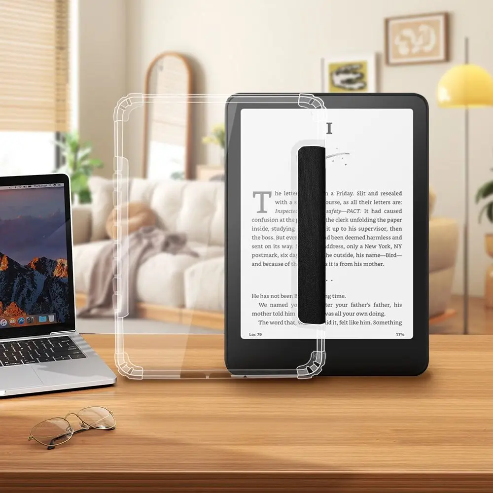 Auto Wake/Sleep Smart Case Custodia morbida per e-reader resistente all'usura per Kindle Paperwhite 12a generazione 7 pollici 2024 Colorsoft