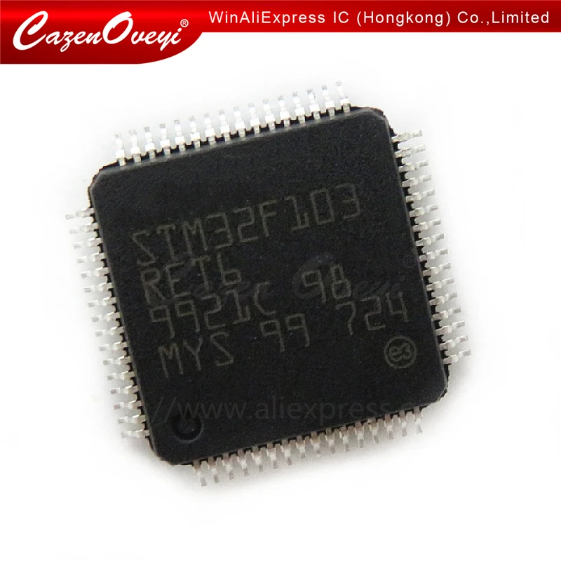 

CazenOveyi 5 шт./лот STM32F103RET6 LQFP-64 STM32F103RE