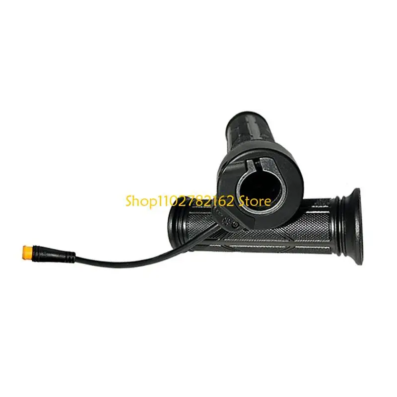 

547B ABS Twist Grip Replacement for Mountain Bikes E Bikes Shockproof Non Slip Right Handle Full Twist Throttle
