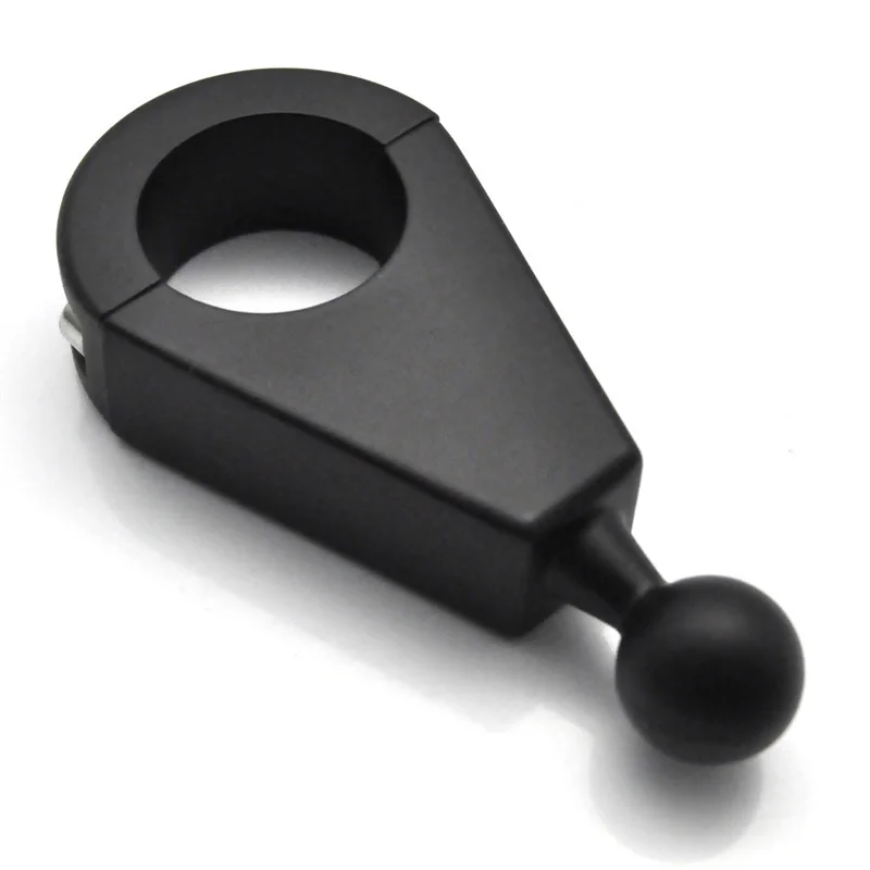 

PANICAL 16mm Ball Head Handlebar Clip Clamp Mount Adapter Motorcycle Mobile Phone/GPS navigation Holder Clamp water cup holder