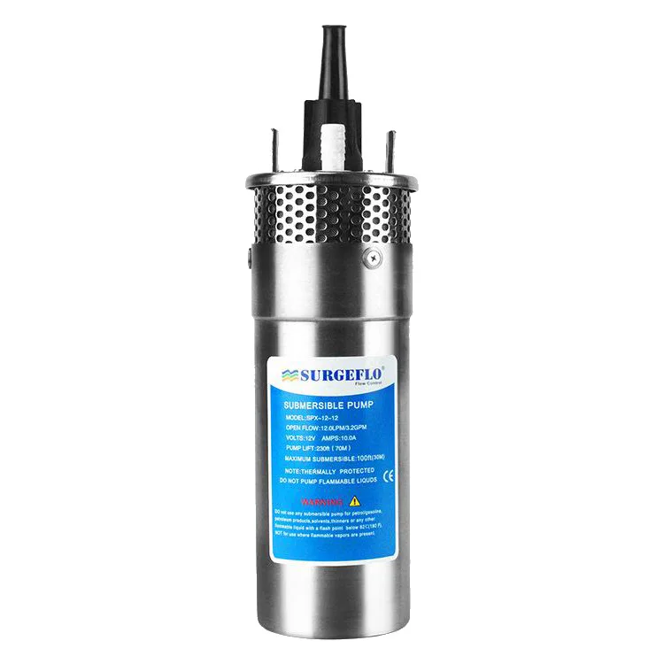 

0.12kw Solar DC Submersible Pump Permanent Magnet Brushless Agricultural Deep Well Pump