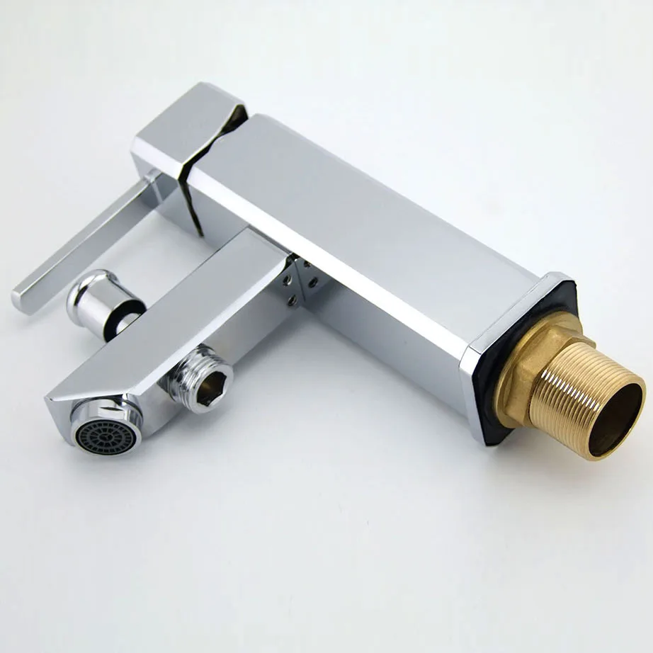 BAKALA Luxury Brass Washbasin Faucet  Hot And  Cold Water Mixer Mixer Tap With Hand Shower Head hole G-8047