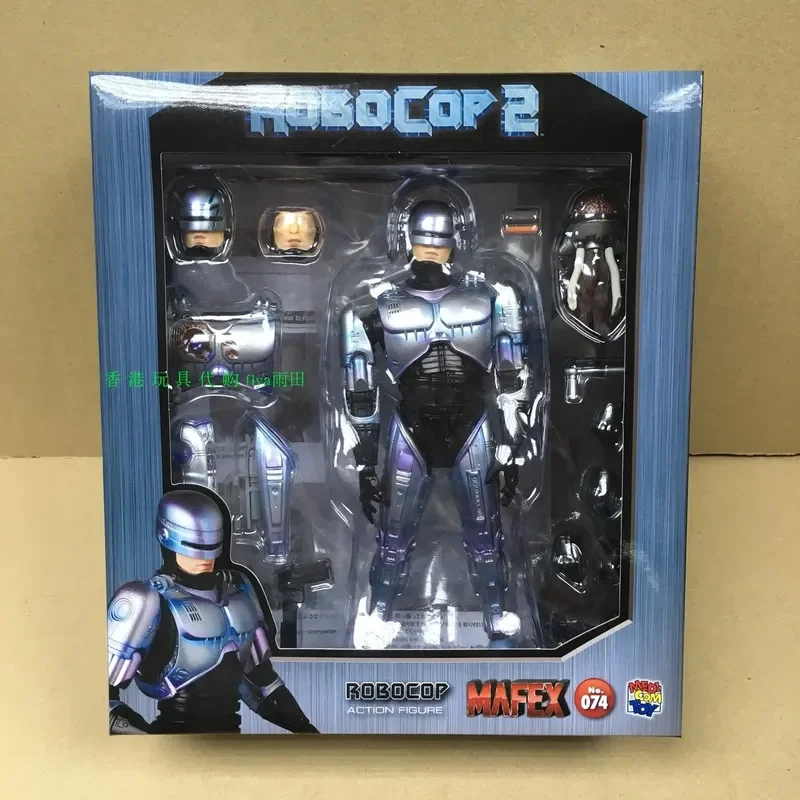 In Stock  100% Original Mafex No.226 Mafex Robocop 2 Anime Action Collection Figures Model Toys