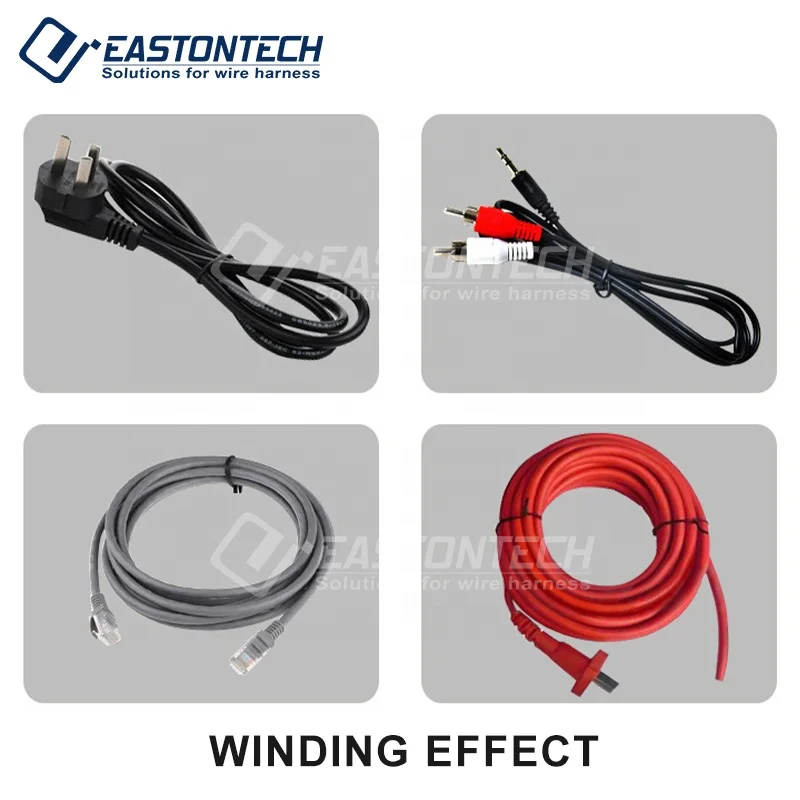 EW-20A-1 Electric Small Size Motor Cable Winding Binding Twisting Coiling Machine High Low Noise Cable Manufacturing Equipment