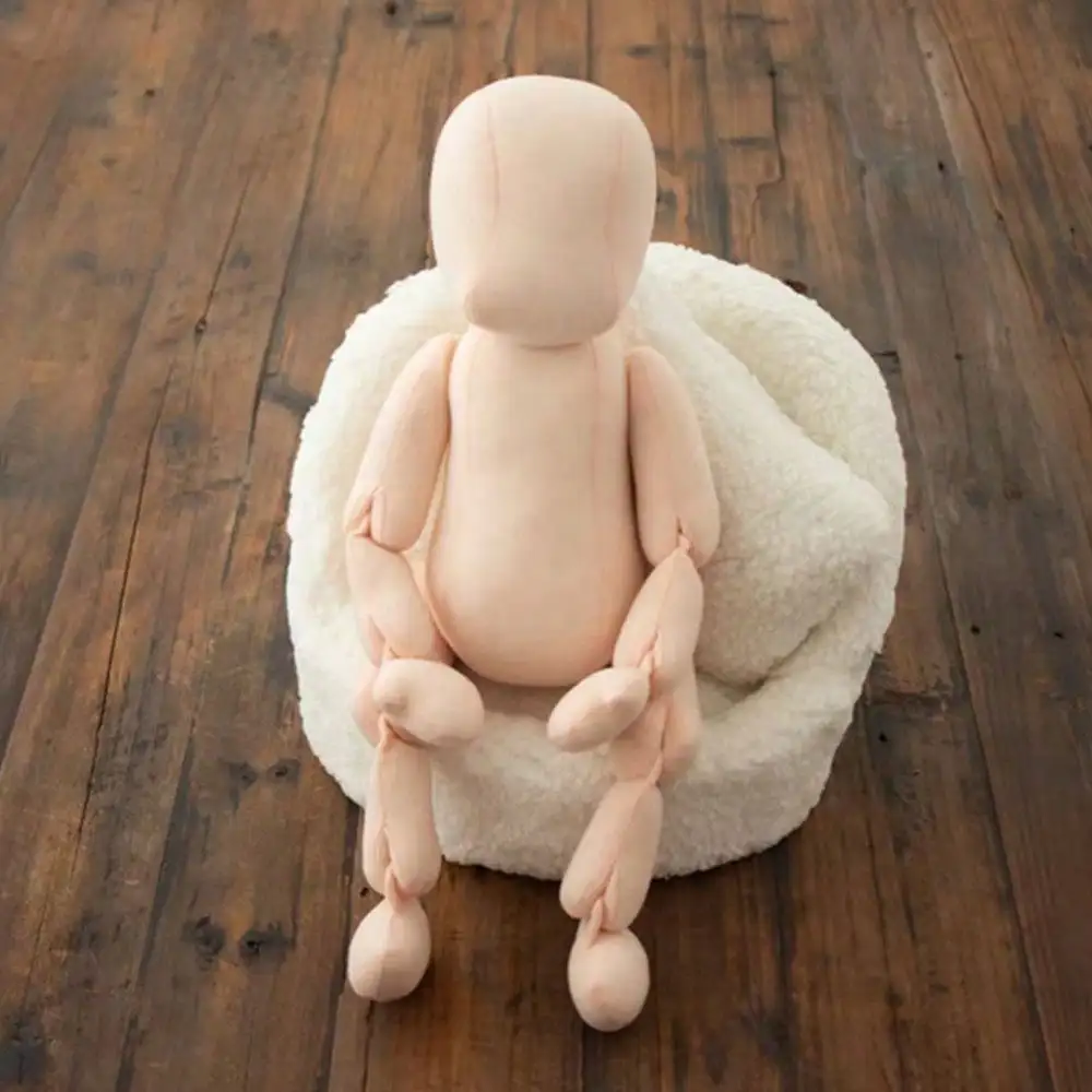 Newborn Baby Photography Posing Doll Training Model For Photographers Workshop Teaching Practice Flexible Joint Simulation Dummy