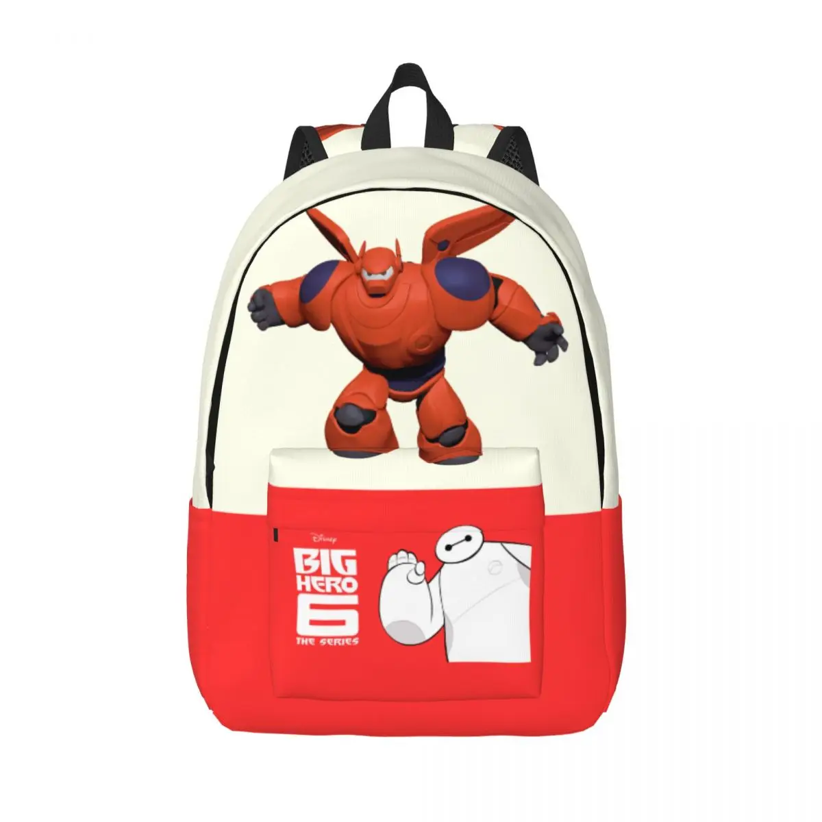 BayMax Pose Handbag Disney Big Hero Students Good Quality Camping Birthday Gift Multi Compartment Storage Bag