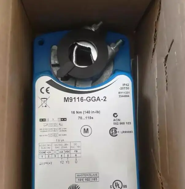 

Новый контроллер привода электрического клапана вентилятора центрального кондиционирования M9116-AGA-2 M9116-AGC-2 M9116-GGA-2