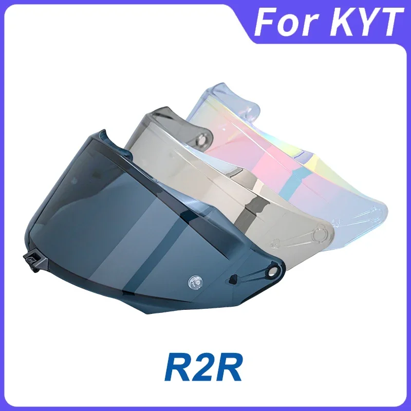 

R2R Motorcycle Helmet Visor Lens For KYT R2R Replace Anti-UV Anti-Scratch Dustproof Wind Shield Motorcycle Accessories