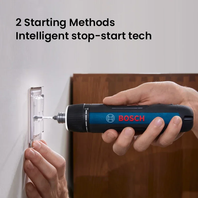 Original Bosch GO3 Electric Screwdriver Rechargeable Flashlight Power Screwdriver with Bits Professional Tool for Home DIY