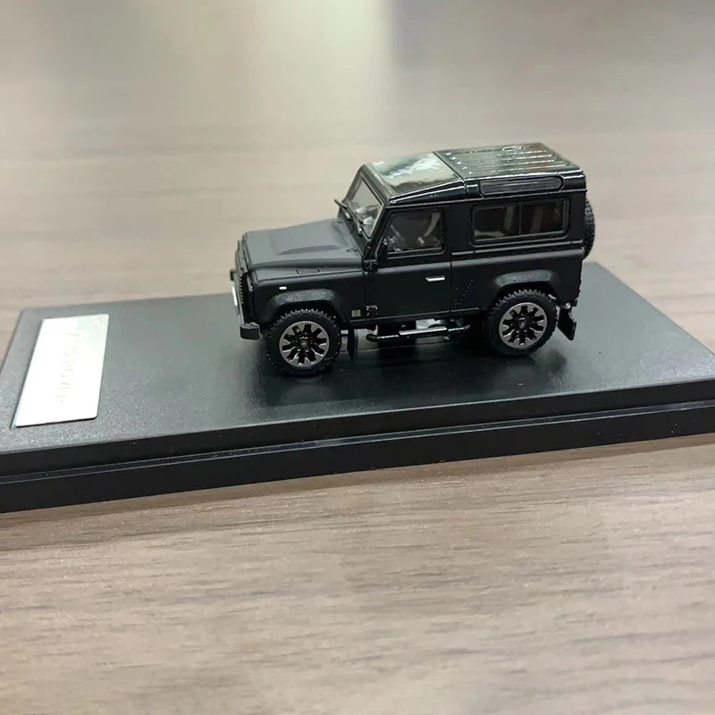 Modelo de coche de aleación fundido a presión, juguete DEFENDER 90 WORKS V8 70th EDITION, modelo de coche clásico, vehículo de juguete, decoración