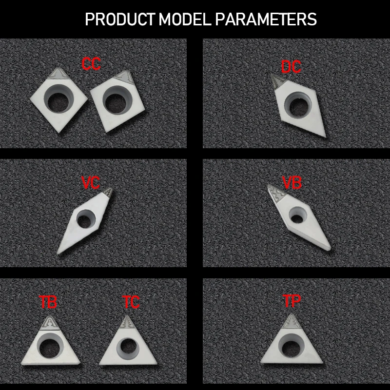 Imagem -04 - Pcd Diamante Ferramenta de Torneamento Torno Único Face Inserir Nitreto de Boro Ccgt06 Dcgt07 Vbgt11 16 Tcmt11 Tpgh09 Inserção Ferramentas 1pc