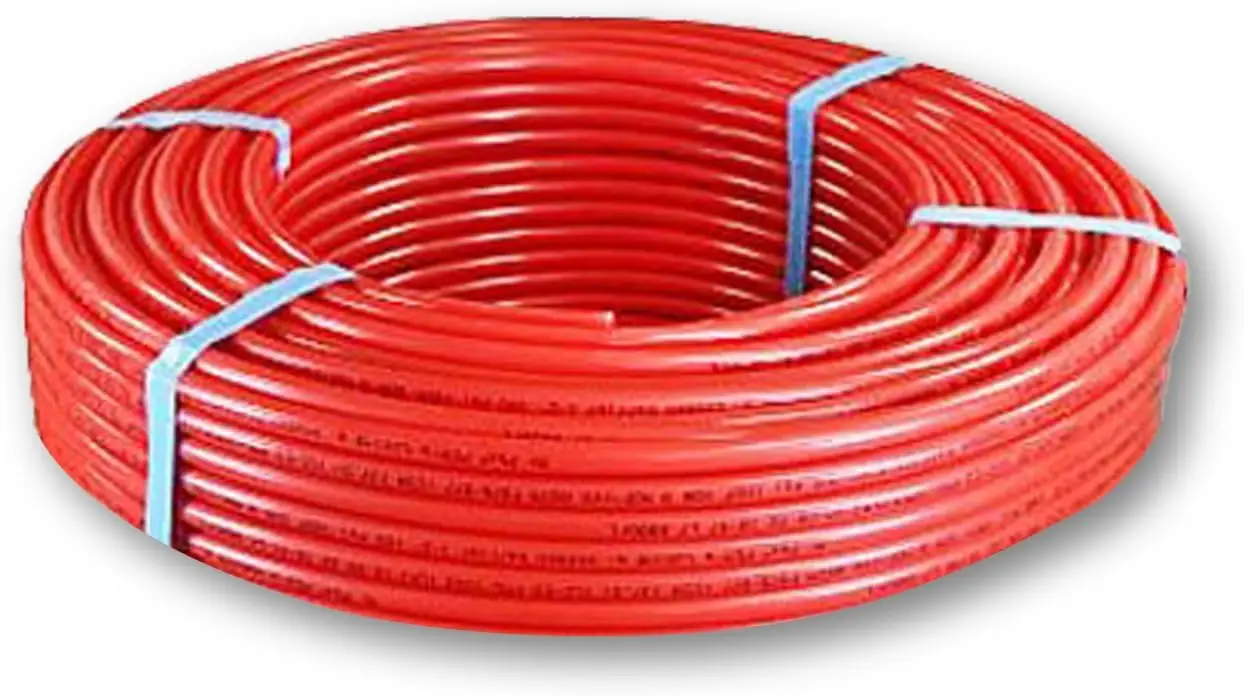 

5/8" x 100 ft Red PEX-B Oxygen Barrier Pipe for Radiant & Hydronic Heating Systems, Non-Potable Water