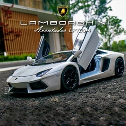 WELLY 1:24 Lamborghini LP700-4 Aventador Alloy Car Diecasts & Toy Vehicles Car Model Miniature Scale Model Car For Children