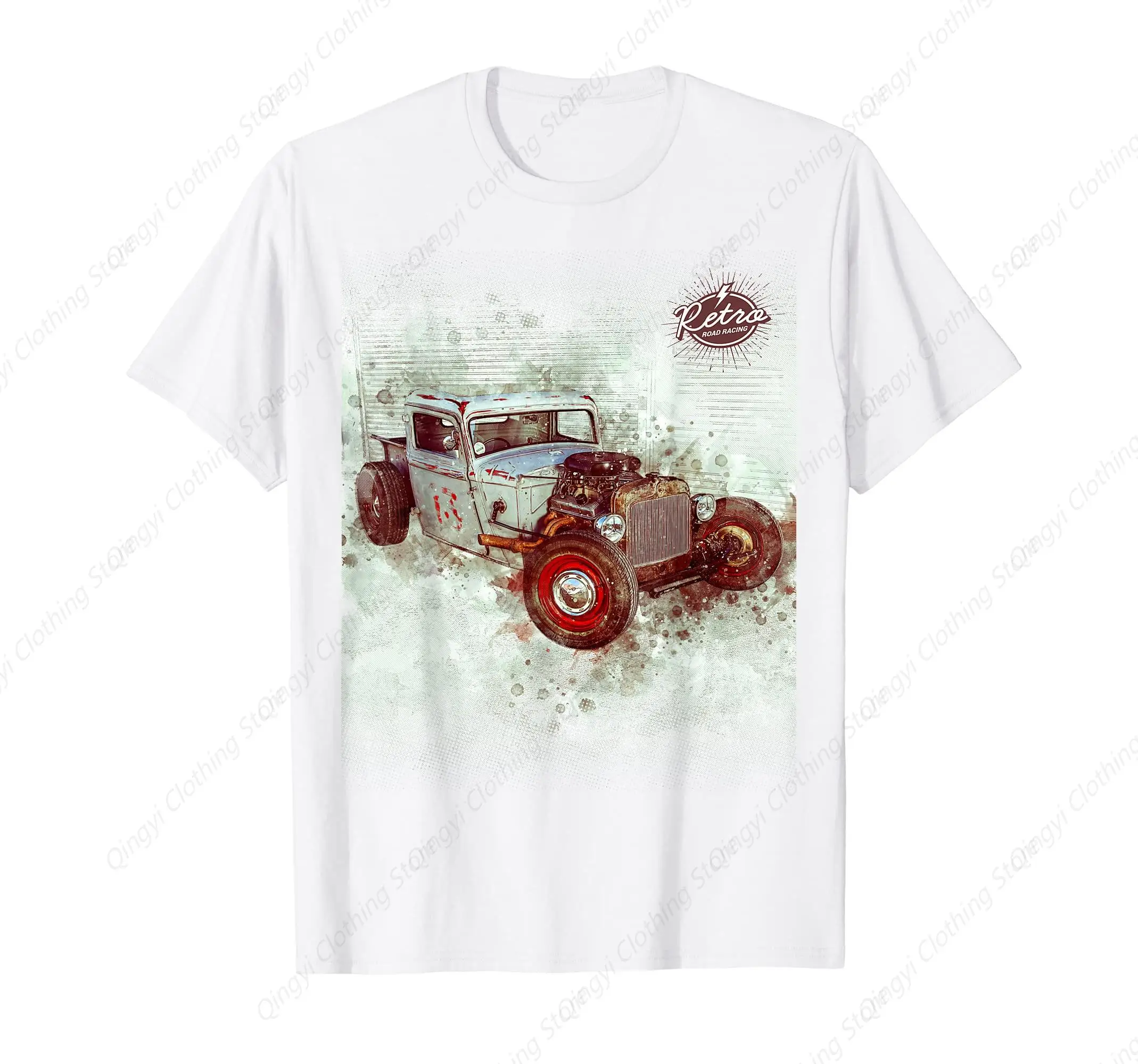 

Retro Racing Rod Art T-Shirt