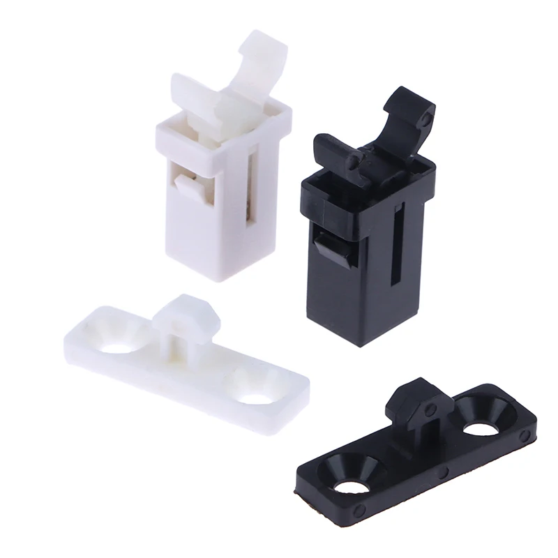 10pcs Self-Locking Switch Replacement Trash Can Plastic Lock Catch Compatible Lid Bin Latch Repair Clip