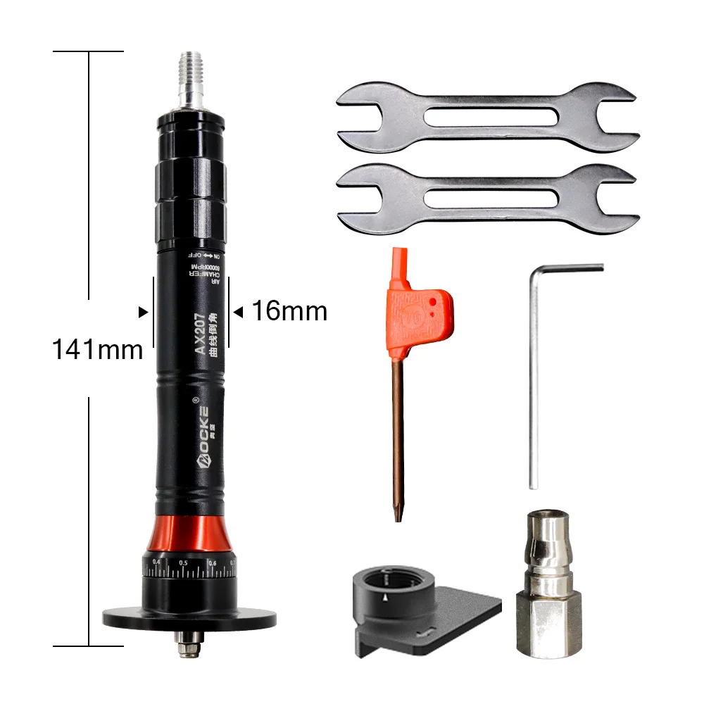 Imagem -03 - Mini Máquina de Chanfrar Pneumática Arc Corner Deburring Máquina Portátil Portátil de Aparar Metal c r Angle Pneumatic Tools