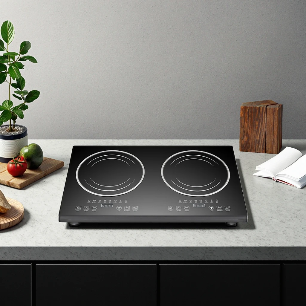Electric Cooker High Power Kitchen Appliance 220-240v 3500W Double Burner Electric Hot Plate Induction Cooker