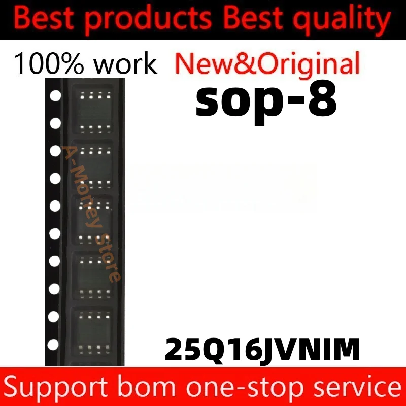 

(5-10pcs)W25Q16JVNIM W25Q16JVSNIM 25Q16JVNIM sop-8
