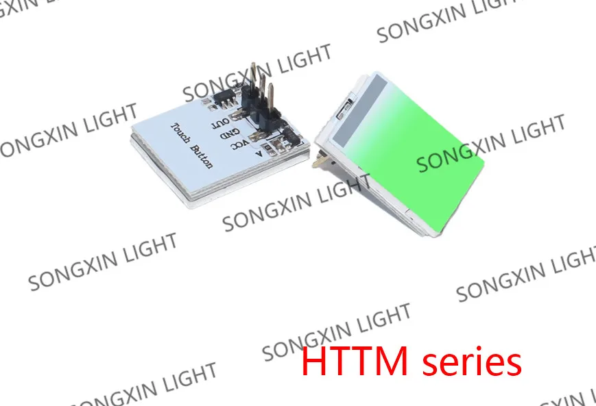 SX Capacitive Touch Switch HTTM Touch Button Sensor Module Green Blue Red Yellow RGB Colorful Display Integrated Circuit