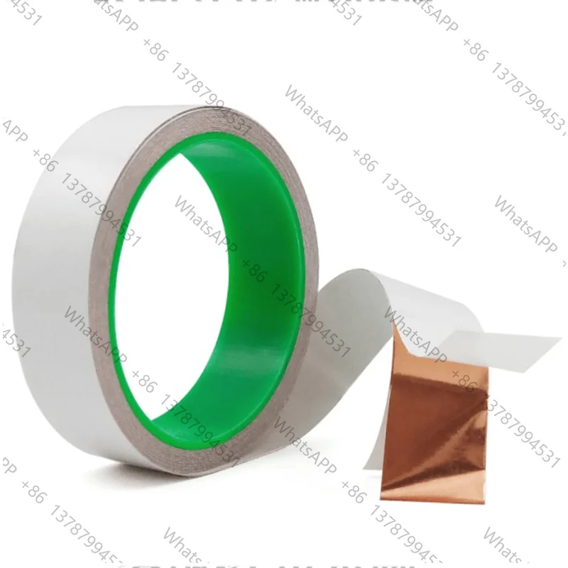 Double Guide Copper Foil Double-sided Tape Signal Intensification Shielding Motherboard Heat Dissipation Conductive Adhesive