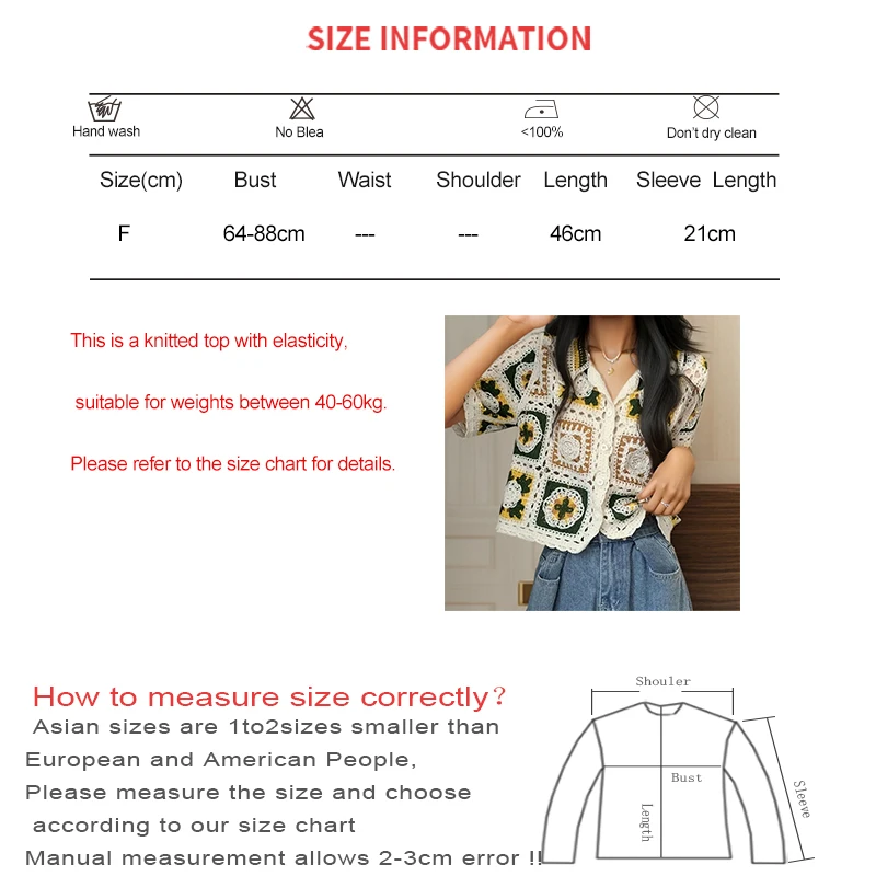 HELIAR Women Tassel Hollow Button Up T-shirts Turn-down Collar Short Sleeve Shirt Floral Sweet Holiday Tee Top Spring Summer