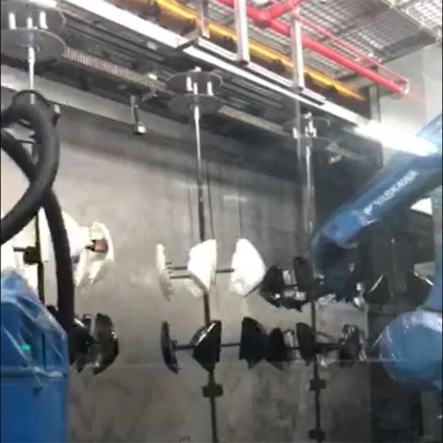 Línea de producción mecánica Equipo de recubrimiento de superficie de espejo retrovisor de automóvil Línea de producción automatizada personalizable