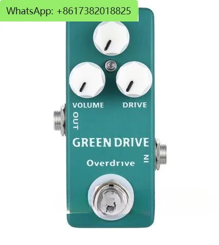 

MOSKYAUDIO GREEN DRIVE Overload Effector Guitar Effector