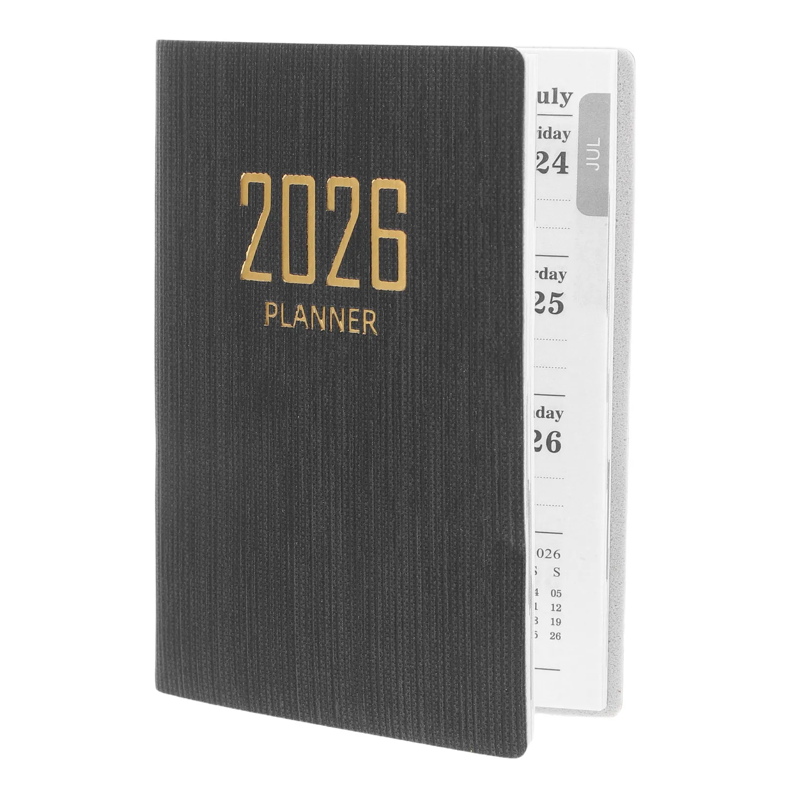 

Mini 2026 Daily Planner Pocket Notepad Small Size A7 Monthly Weekly Planner Student Office Travel Portable Organizer