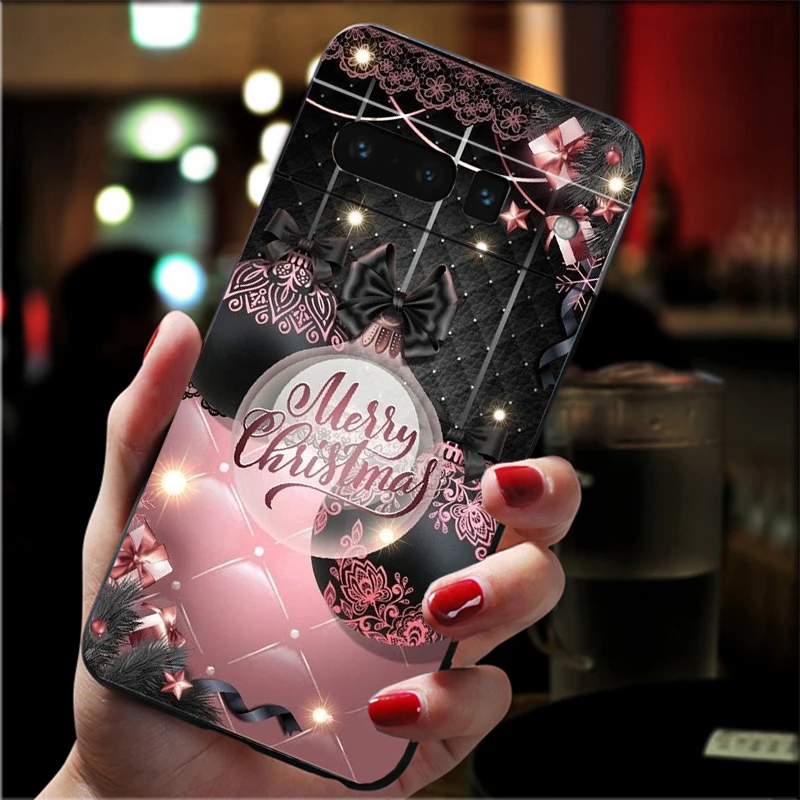

Christmas Aesthetic Phone Case For Google Pixel 10 9 Pro XL 9A 8 7 6 Pro Pixel 8A 7A 6A Pixel 8 7 6 5