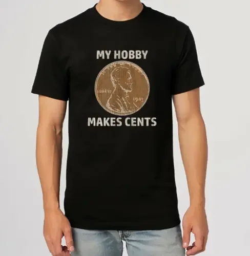 Coin Collector Hobby Design Premium Tee T-Shirt Unisex T-shirts Cotton Luxury Brand Vintage Oversized