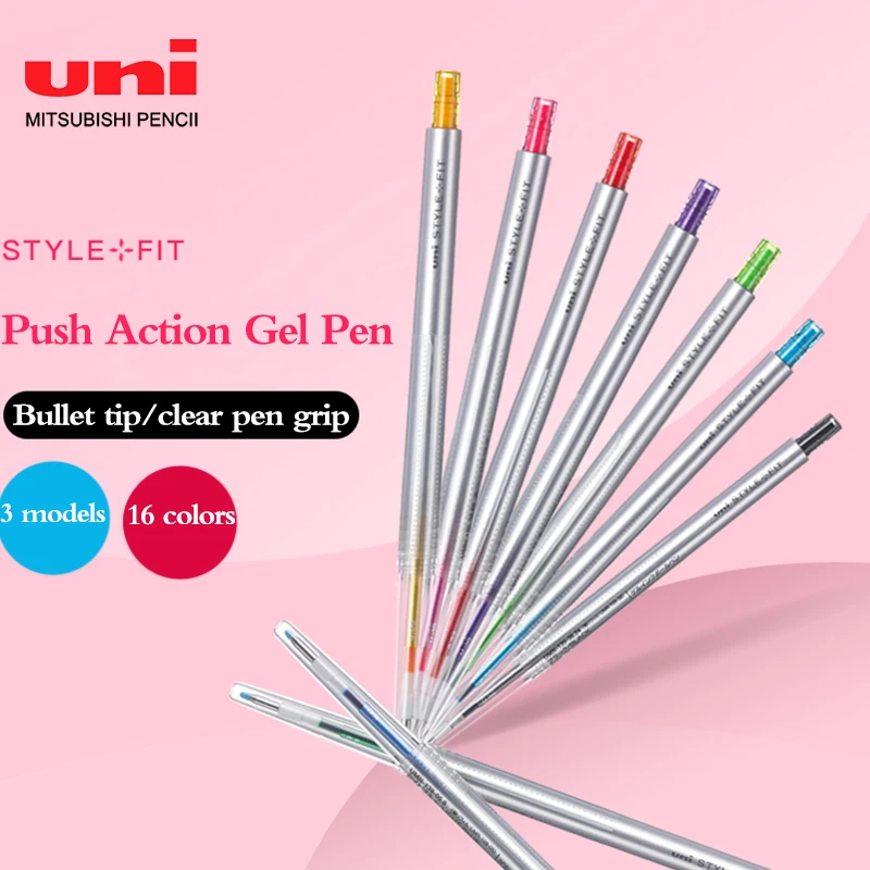 

8Pcs UNI Gel Pen UMN-139 STYLE FIT Series 0.28/0.38/0.5mm Color Water Pen Student Writing Drawing Art Stationery School Supplies