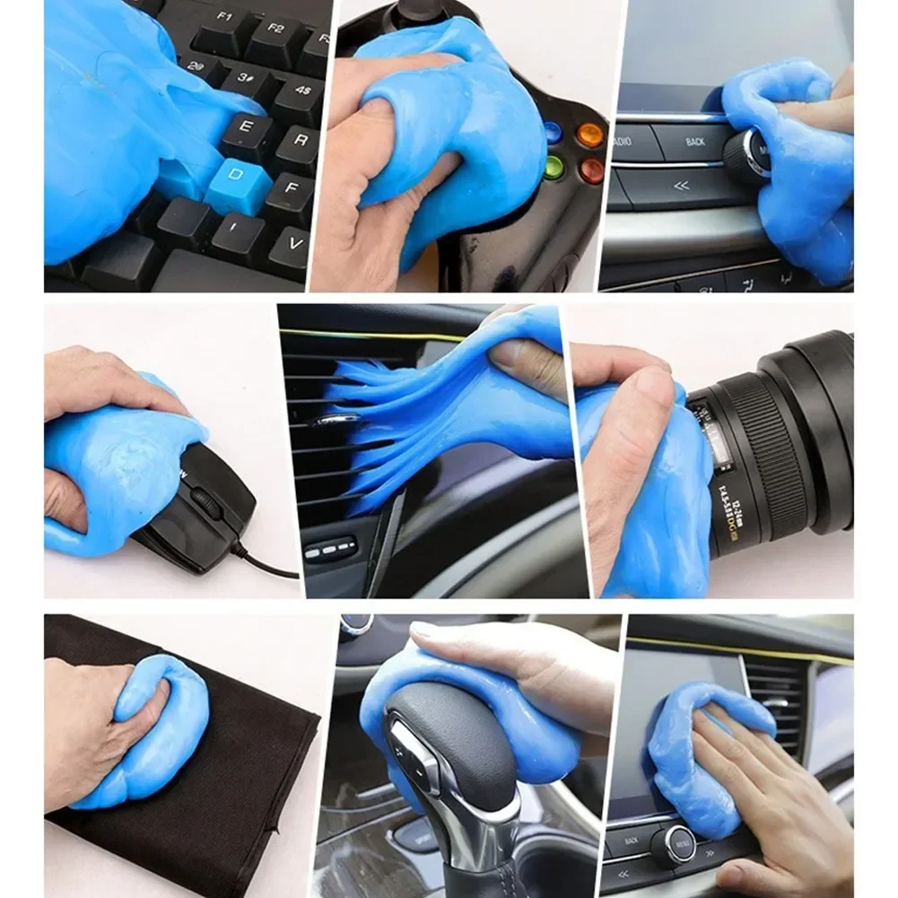 70g Car Cleaning  Pad  Glue Powder Cleaner Gel For Car  Interior Clean Tool  Cleaning  Gel Car Wash Slime  Car Cleaning Tool