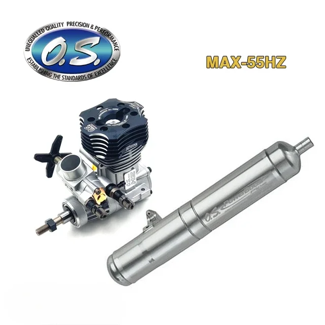 OS MAX 55HZ-R Original with Pump Two-stroke Engine Exhaust Pipe