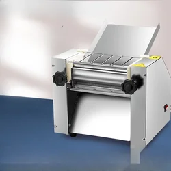 High-speed dough sheeter, commercial high-power rolling machine, stainless steel tabletop rolling machine, kneading machine