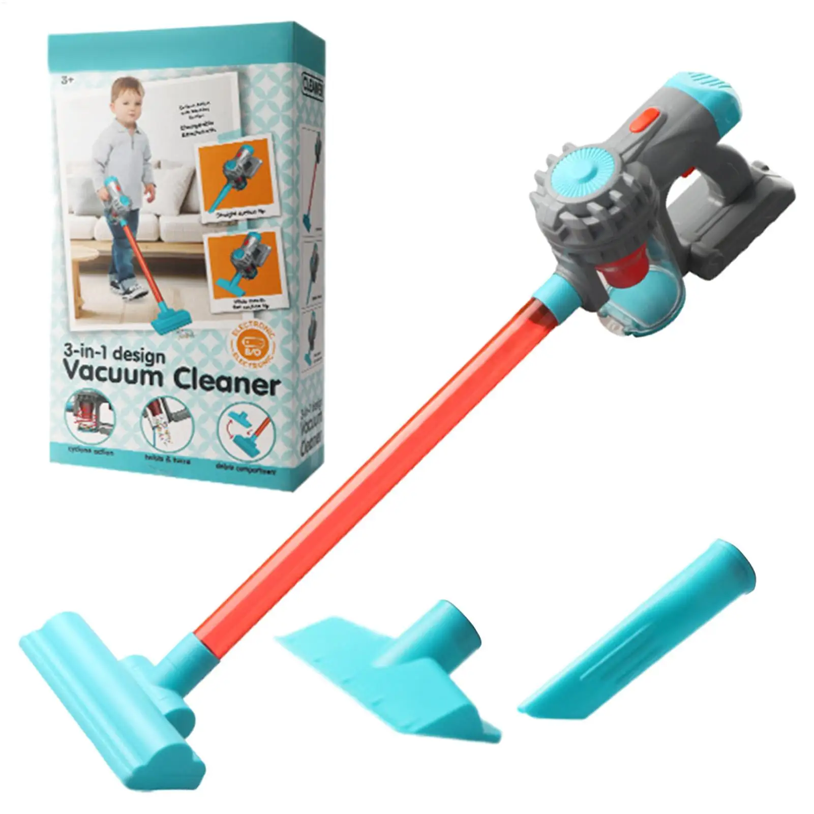 

Детский симулятор электрического пылесоса, набор игрушек для ролевых игр в уборщицу, развивающие игрушки для малышей, идеальный подарок для мальчиков и девочек