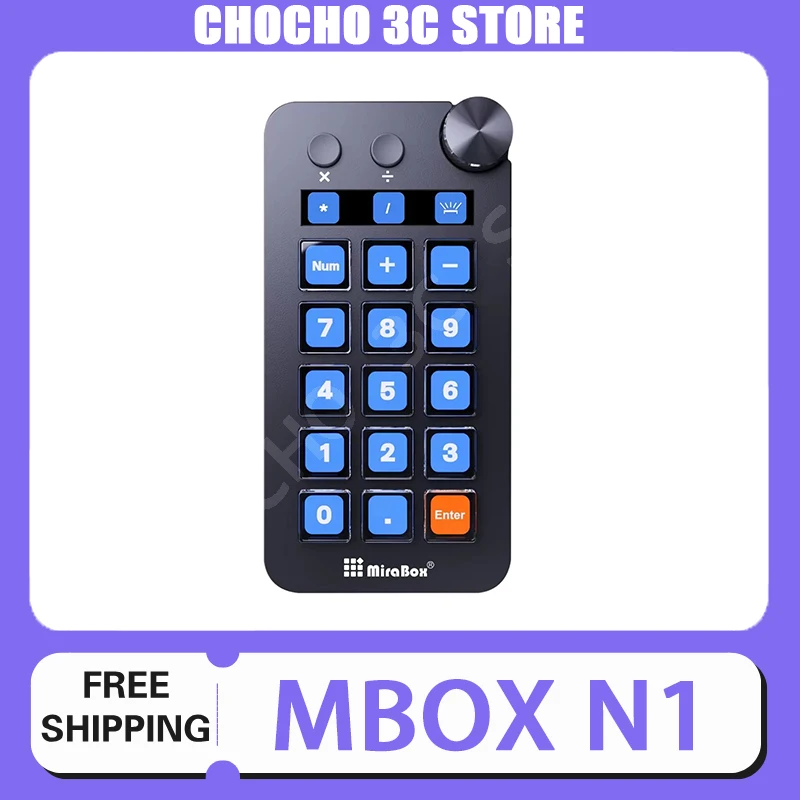 MBox N1 StreamDeck Mini Visual Keyboard 15Key Mirabox Stream Deck LCD Button Live Content Creation Controller Custom Stream Dock