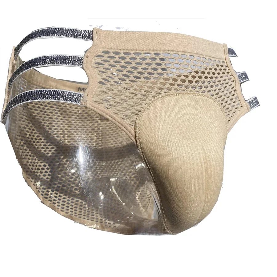 Mesh Breathable Camel Toe Control Panty Fake Vagina Underwear Sissy Panties Drag Queen Transgender Crossdresser