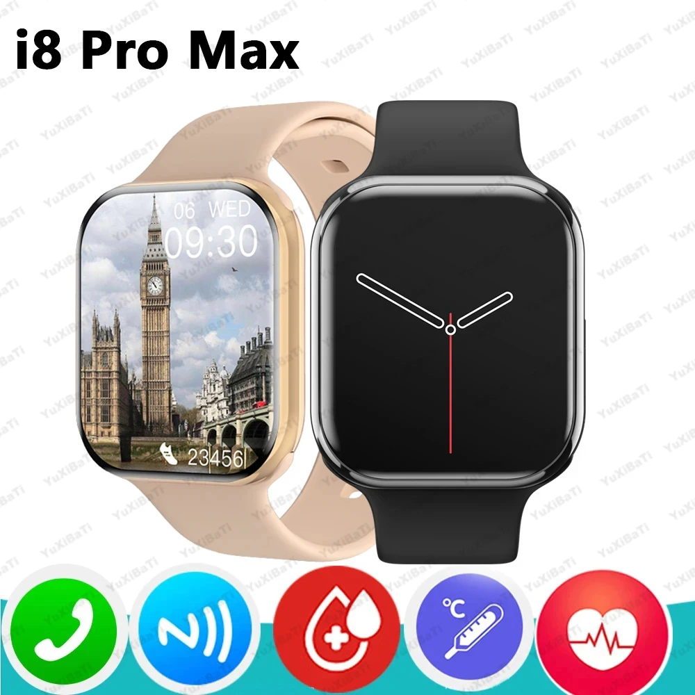 New Original SmartWatch Smart Watch for Men I8 Pro Max Series 8 Phone Call Custom Watch Face Sport Waterproof Women Man Wearable